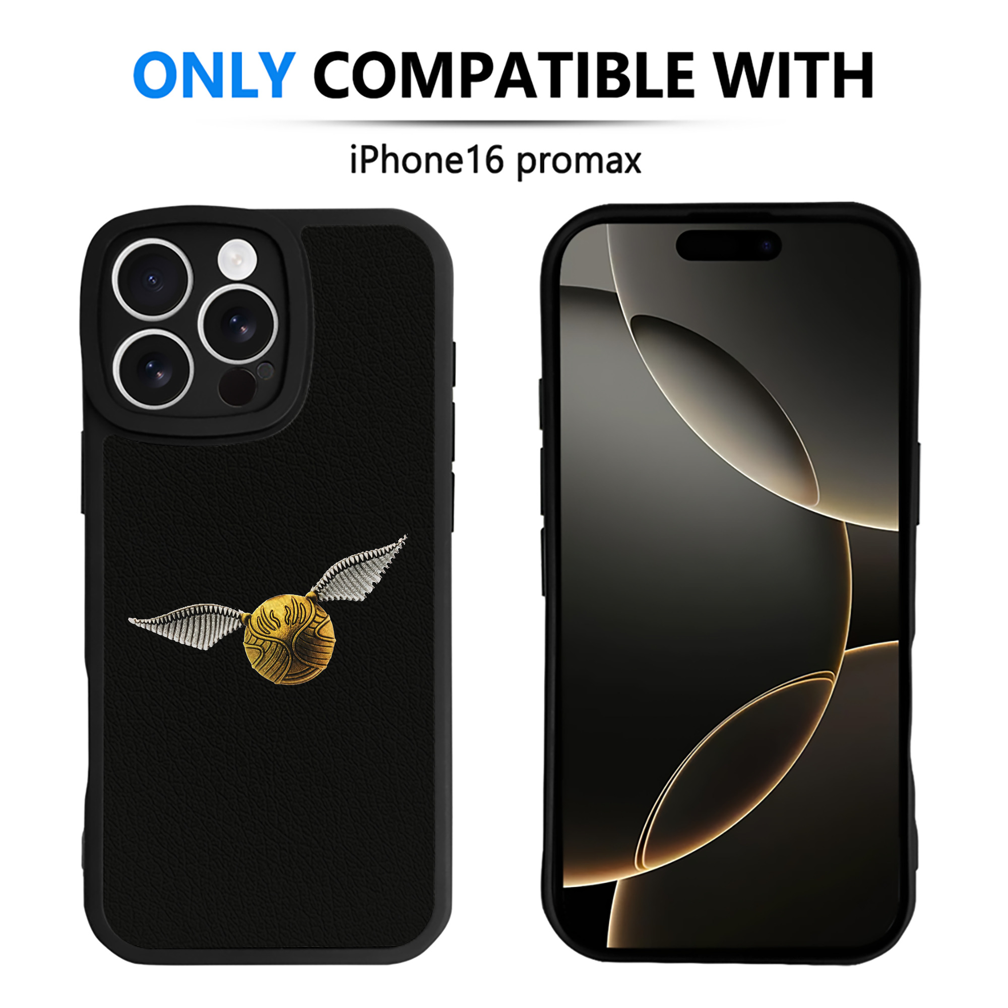 （画像用） Harry Potter ハリー・ポッターシリーズ 【iPhone 16シリーズ対応】シリコンスマホケース（レザー調） 材質：シリコン
